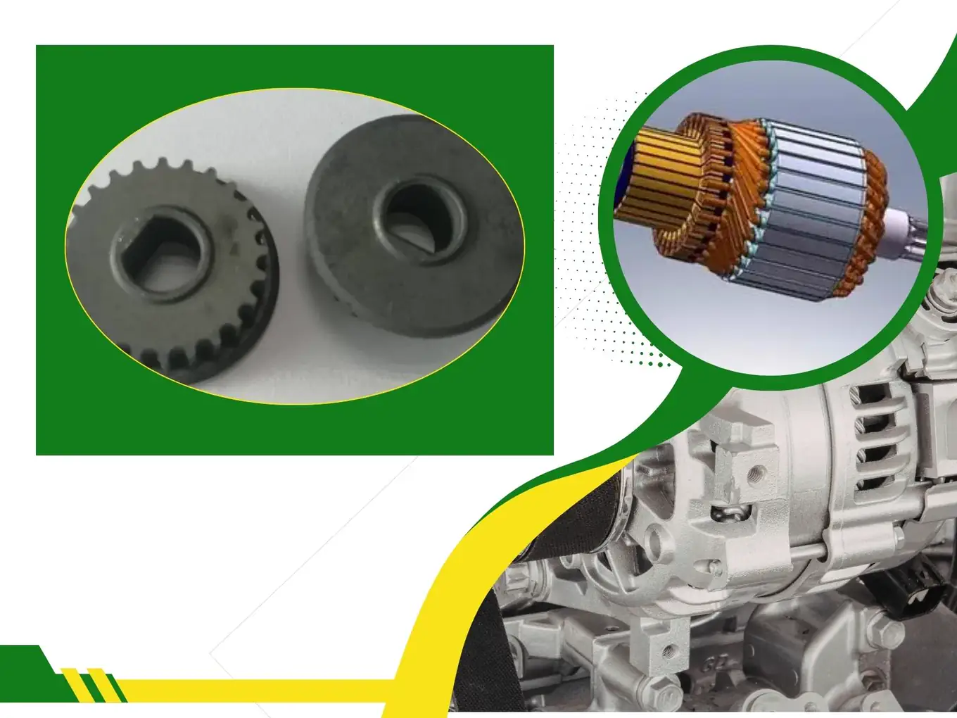 EV motor rotor powder metallurgy case study